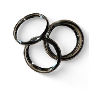 Silver Tone bangles